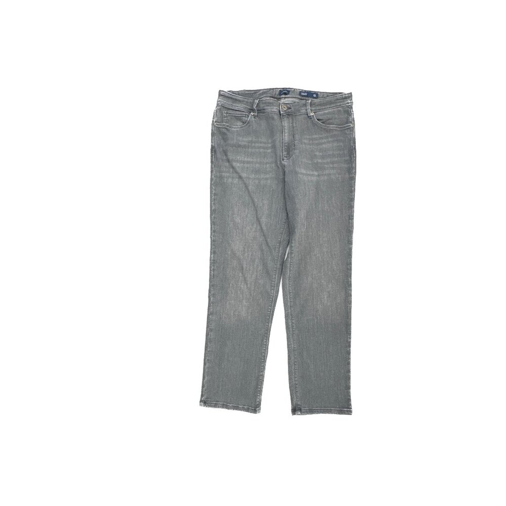 J. Jill High Rise Straight Leg Women's size 12P Gray Denim jeans